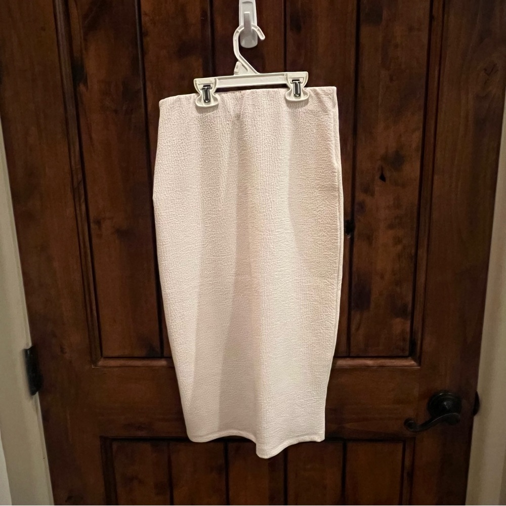 Urban Outfitters Light Pink Midi Skirt (Part of Set)